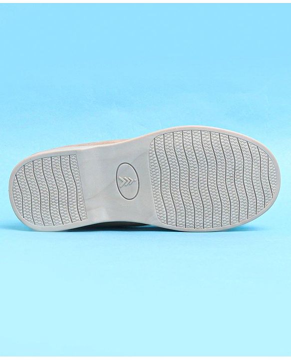 Pine Kids Slip On Color Block Casual Loafer Shoes - Beige