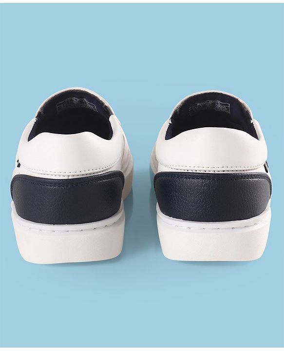 Pine Kids Solid Colour Slip On Casual Shoes - Blue