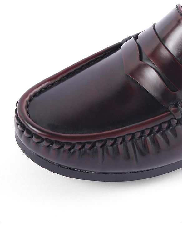 Pine Kids Slip on Formal Wear Shoes - Maroon