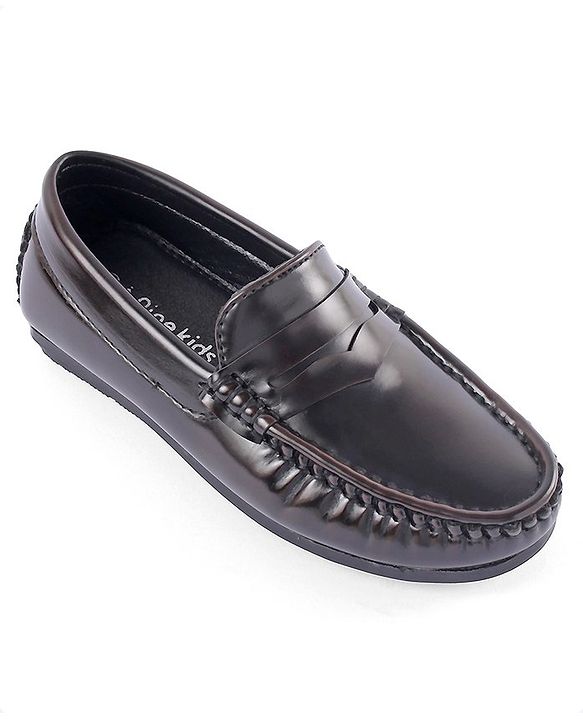 Pine Kids Slip on Formal Wear Shoes - Maroon