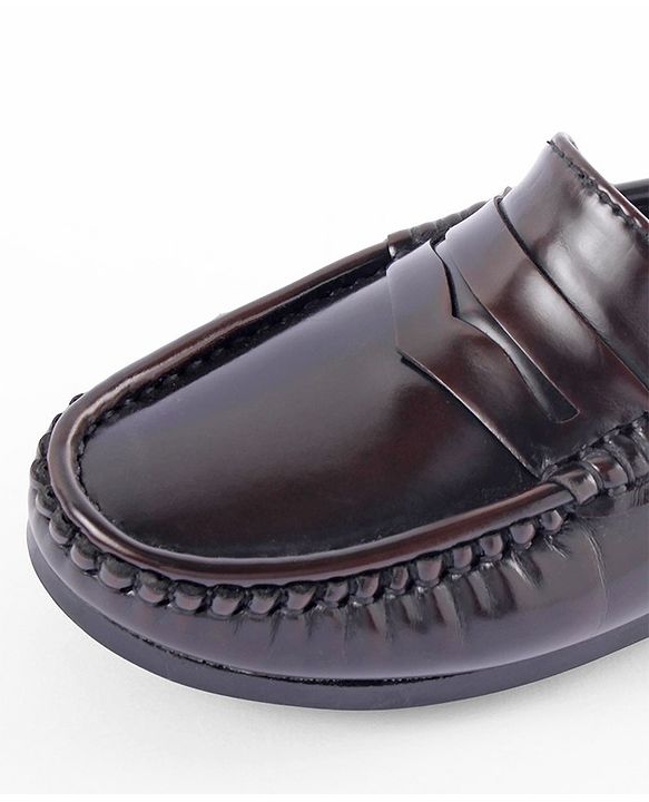 Pine Kids Slip on Formal Wear Shoes - Maroon