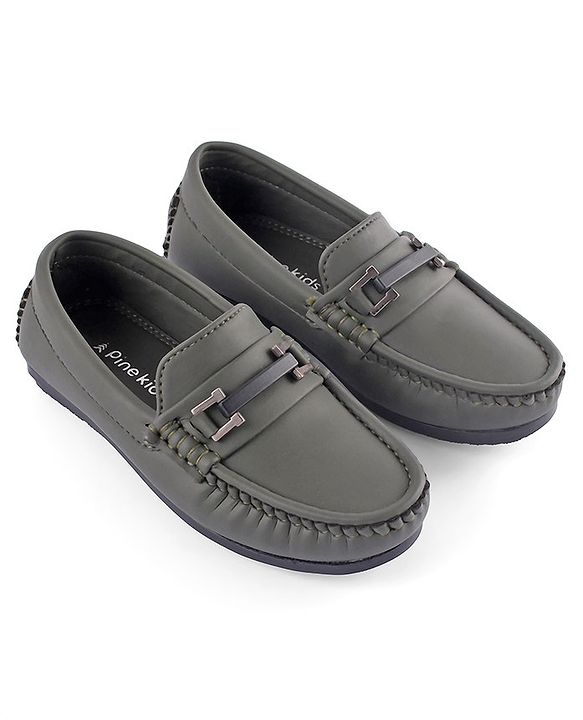 Pine Kids Slip On Formal Wear Shoes - Green