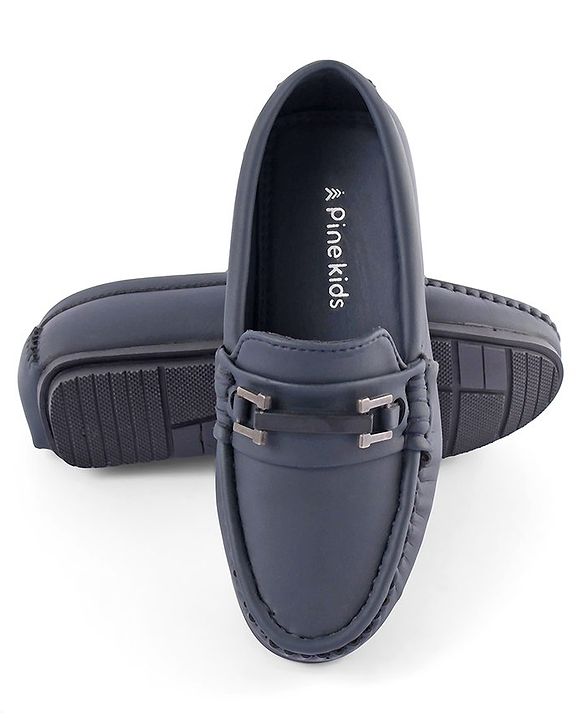 Pine Kids Slip On Formal Wear Shoes - Green