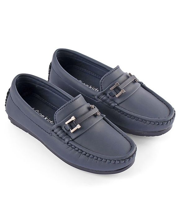 Pine Kids Slip On Formal Wear Shoes - Navy