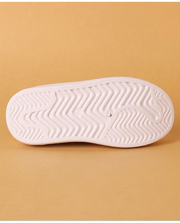Cute Walk by Babyhug Slip On Casual Shoes with Jungle Animal Design - Red & White