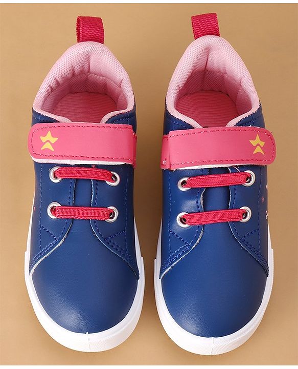 Cute Walk by Babyhug Velcro Closure Casual Shoes - Blue