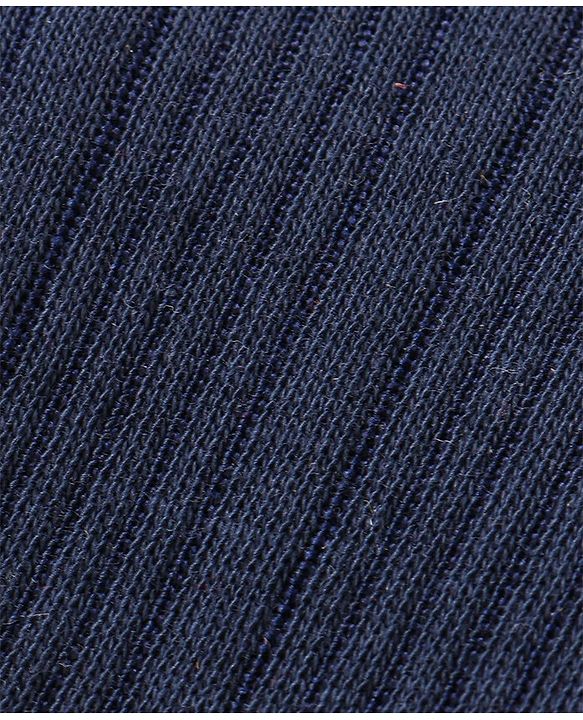 Babyhug Full Sleeves Solid Textured Thermal Vests - Navy Blue