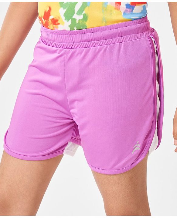 Pine Active Super Stretch Skin Friendly Shorts - Purple