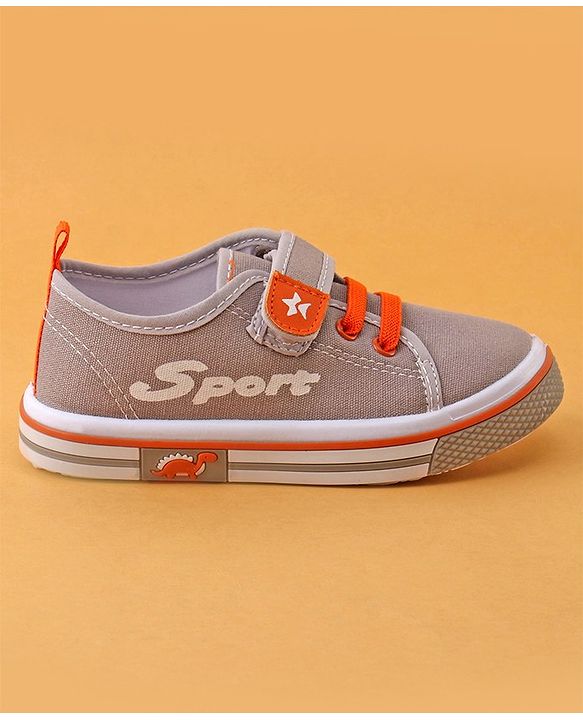 Cute Walk by Babyhug Velcro Closure Casual Shoes - Grey