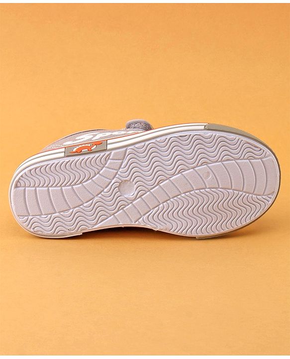 Cute Walk by Babyhug Velcro Closure Casual Shoes - Grey