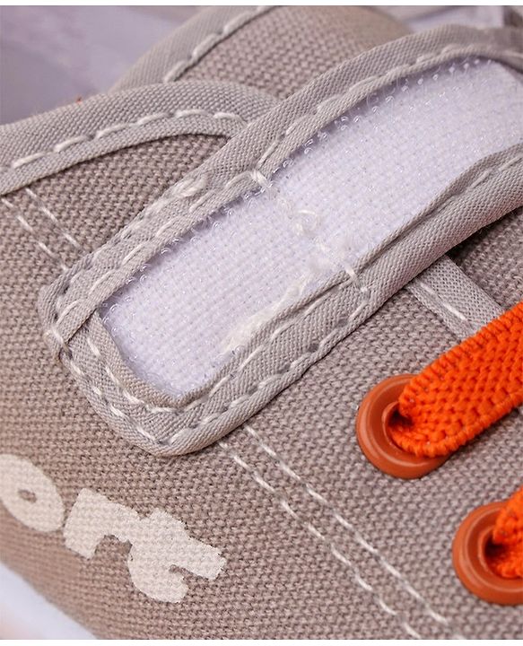 Cute Walk by Babyhug Velcro Closure Casual Shoes - Grey