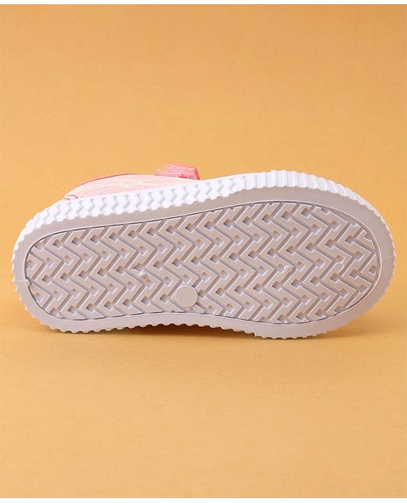 Cute Walk by Babyhug Casual Shoes with Velcro Closure - Pink