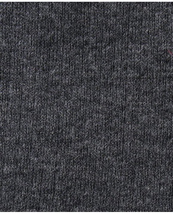 Babyhug Sleeveless Solid Thermal Sando - Dark Grey