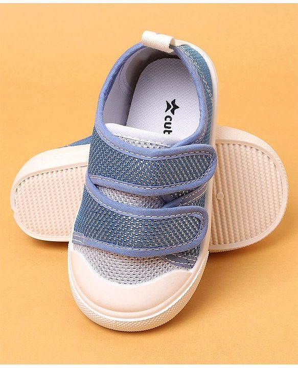 Cute Walk by Babyhug Casual Shoes with Velcro Closure - Blue