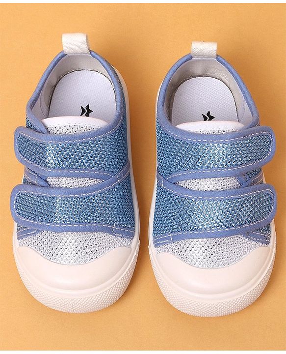 Cute Walk by Babyhug Casual Shoes with Velcro Closure - Blue