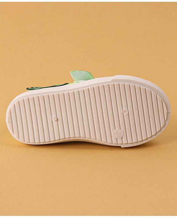 Cute Walk by Babyhug Velcro Closure Casual Shoes - Green