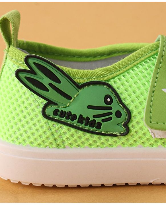 Cute Walk by Babyhug Velcro Closure Casual Shoes - Green