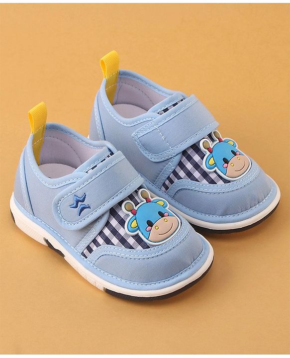 Cute Walk by Babyhug Casual Shoes with Velcro Closure - Blue