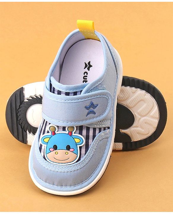 Cute Walk by Babyhug Casual Shoes with Velcro Closure - Blue