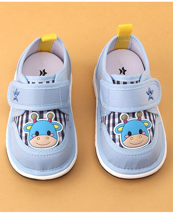 Cute Walk by Babyhug Casual Shoes with Velcro Closure - Blue
