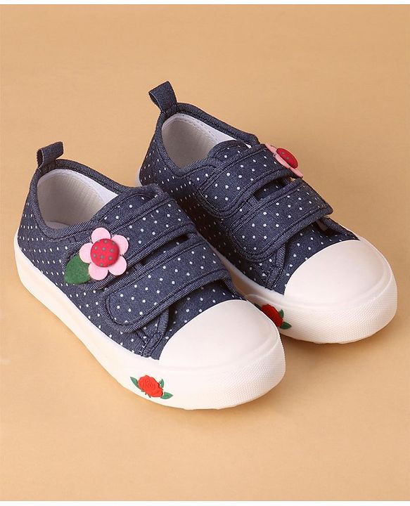 Cute Walk by Babyhug Casual Shoes With Velcro Closure  - Blue
