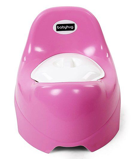 Babyhug Teeny Tiny Potty Chair With Lid - Pink