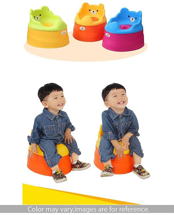 Babyhug Teddy Buddy Potty Chair - Yellow