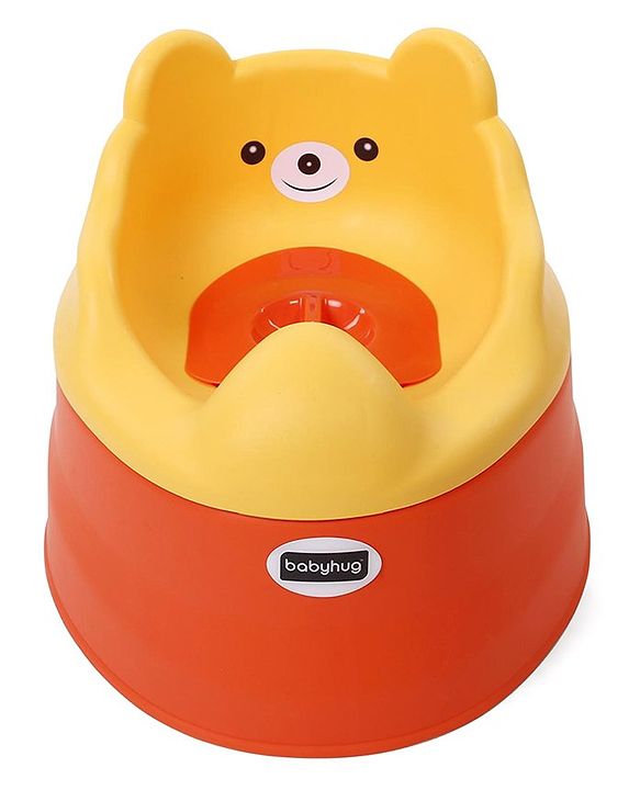 Babyhug Teddy Buddy Potty Chair - Yellow