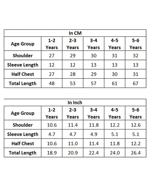 Reebok boys size on sale chart