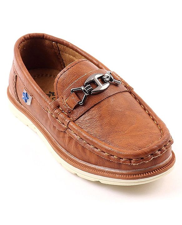 Cute Walk by Babyhug Formal Wear Loafers - Brown