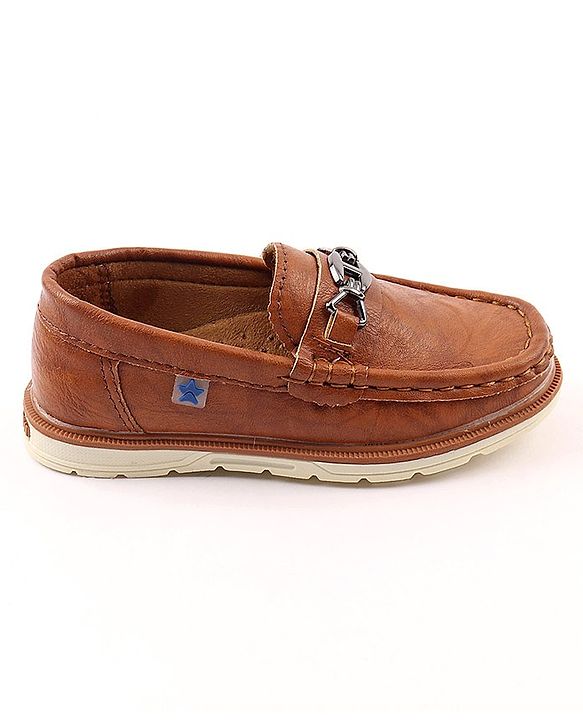Cute Walk by Babyhug Formal Wear Loafers - Brown