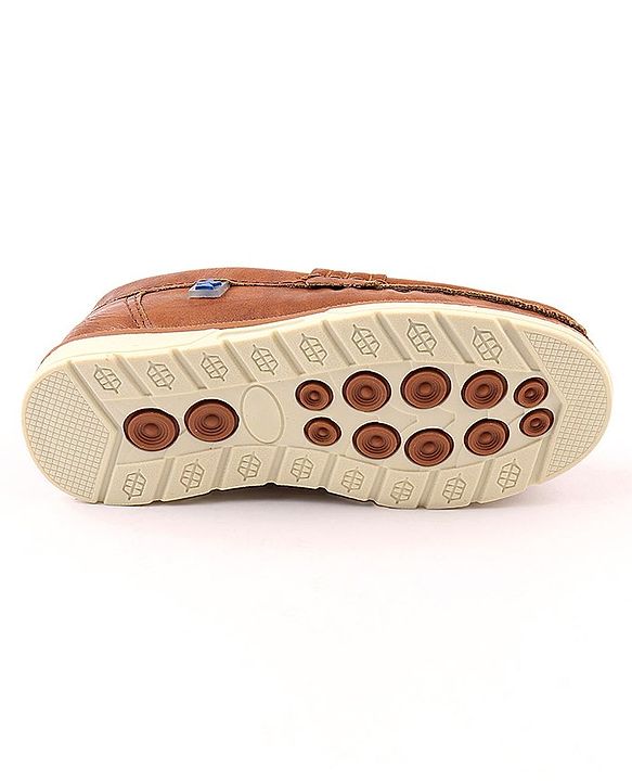 Cute Walk by Babyhug Formal Wear Loafers - Brown