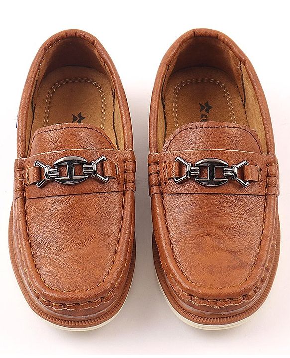 Cute Walk by Babyhug Formal Wear Loafers - Brown