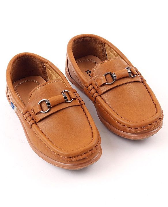 Cute Walk by Babyhug Loafer Shoes - Brown