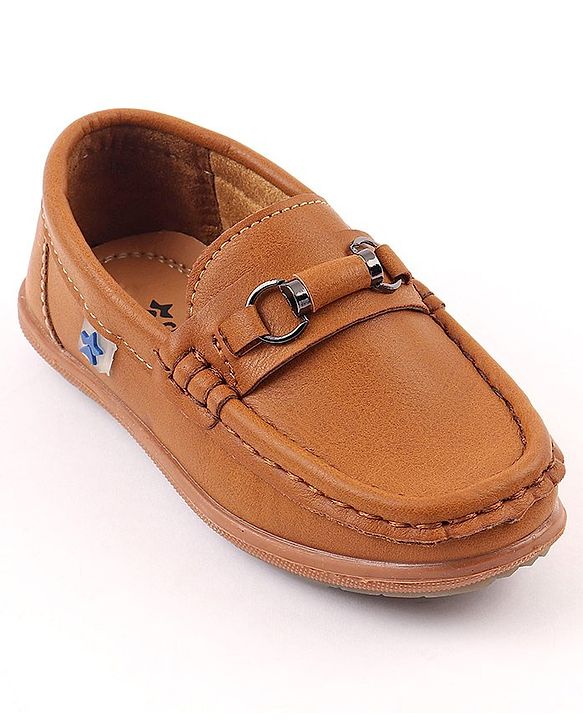 Cute Walk by Babyhug Loafer Shoes - Brown