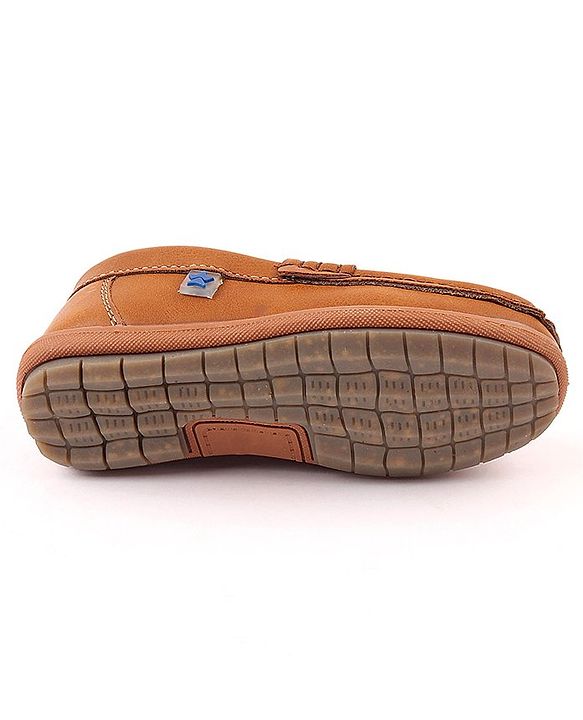 Cute Walk by Babyhug Loafer Shoes - Brown