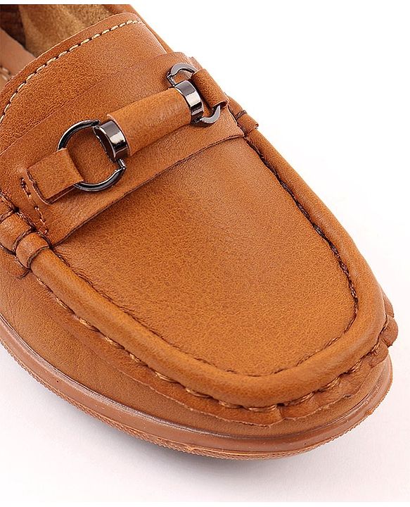 Cute Walk by Babyhug Loafer Shoes - Brown