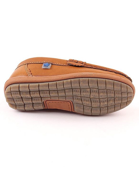 Cute Walk by Babyhug Party Wear Slip On Shoes - Navy Blue