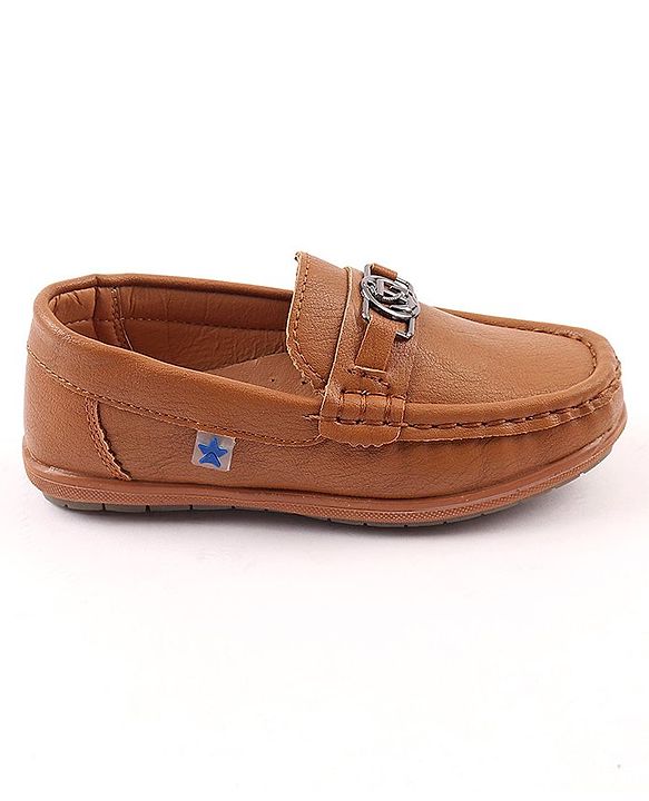 Cute Walk by Babyhug Slip On Formal & Party Wear Shoes - Brown