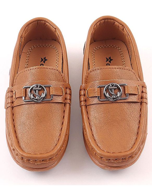 Cute Walk by Babyhug Slip On Formal & Party Wear Shoes - Brown