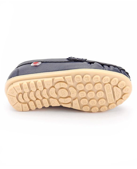 Cute Walk by Babyhug Slip On Formal & Party Wear Shoes Solid- Blue