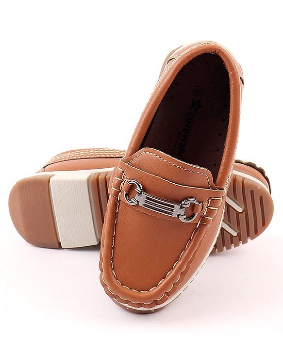 Cute Walk by Babyhug Slip On Loafers - Brown
