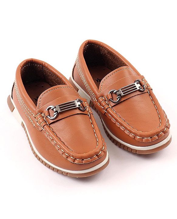 Cute Walk by Babyhug Slip On Loafers - Brown