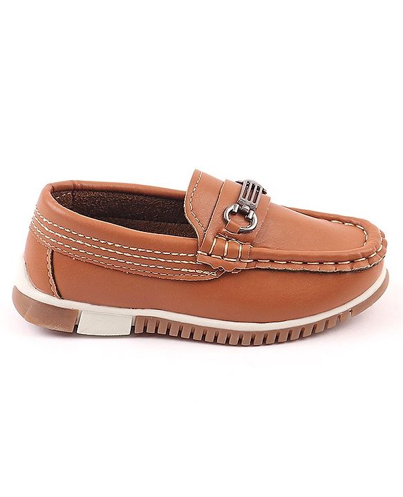Cute Walk by Babyhug Slip On Loafers - Brown