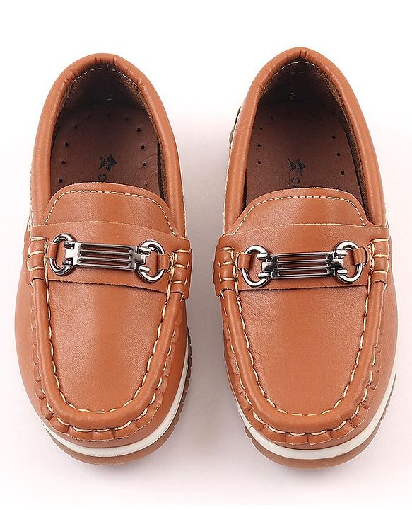 Cute Walk by Babyhug Slip On Loafers - Brown
