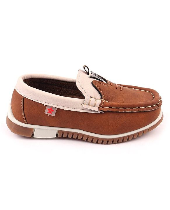Cute Walk by Babyhug Slip On Loafers - Brown