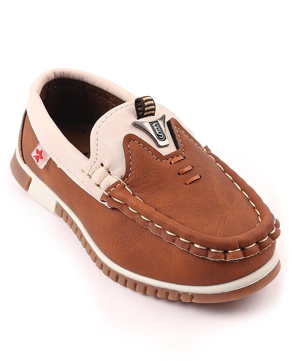 Cute Walk by Babyhug Slip On Loafers - Brown
