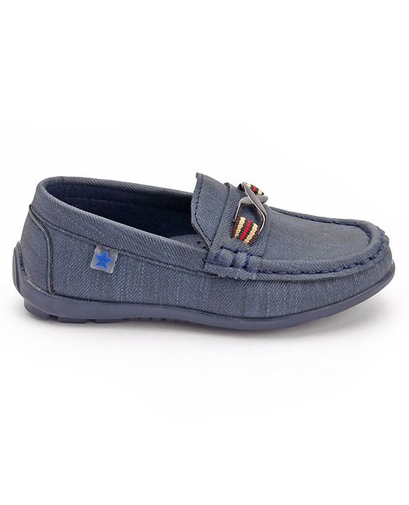 Cute Walk by Babyhug Formal Shoes - Navy Blue
