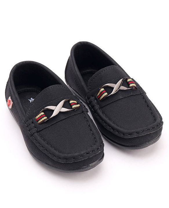 Cute Walk by Babyhug Formal Shoes - Navy Blue