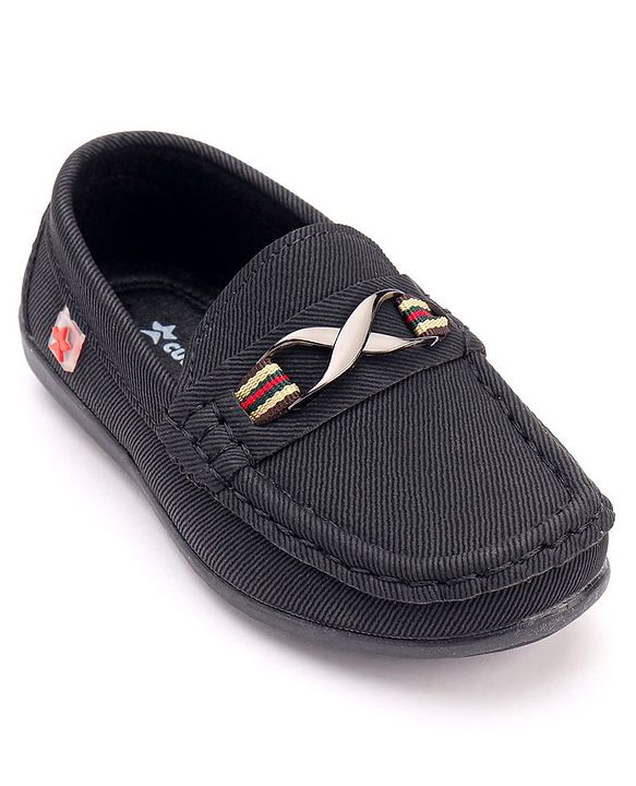 Cute Walk by Babyhug Formal Shoes - Navy Blue